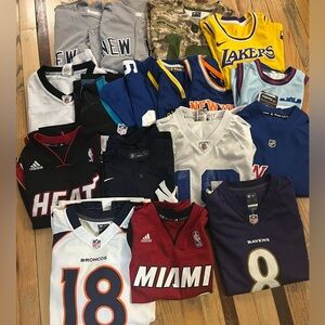 Youth sports jerseys